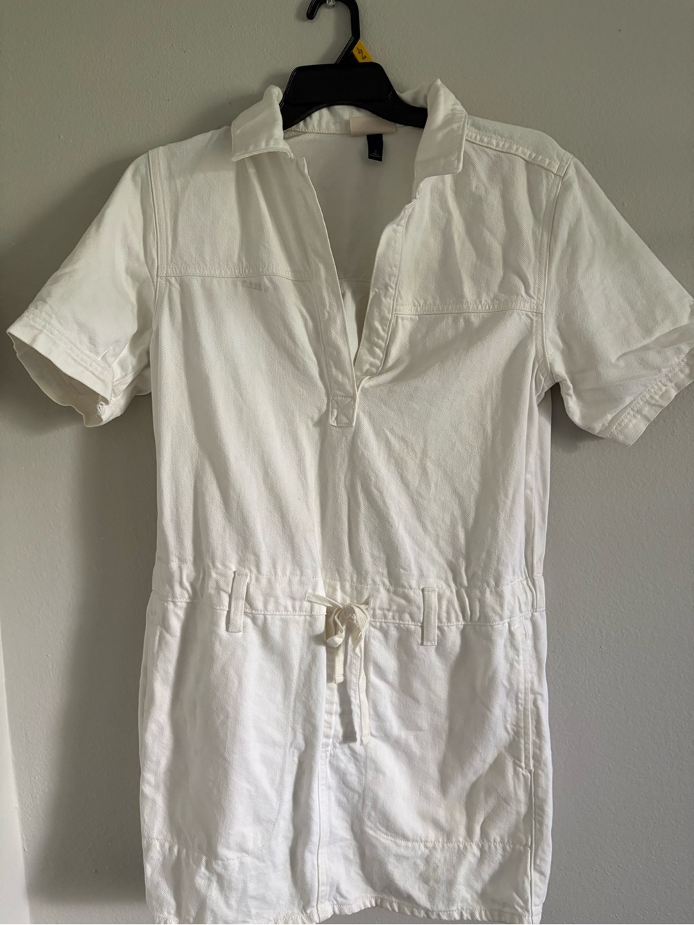 Universal Thread Cream Collar Romper